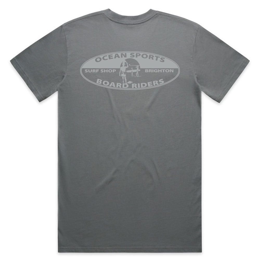 Ocean Sports Board Riders Tonal Tee Shadow