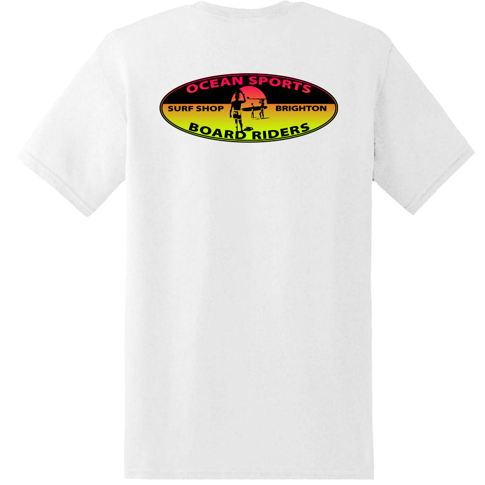 Ocean Sports Brighton Fluro Oval Tee