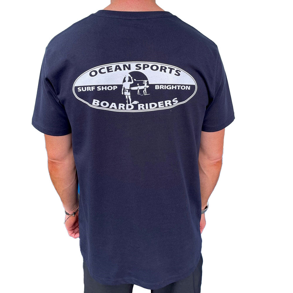 Ocean Sports Classic Oval Tee – Ocean Sports Boardridersguide