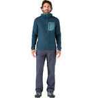 Patagonia  R1 Air Full-Zip Hooded Fleece - Tidal Teal