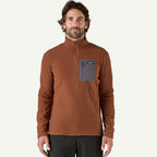 Patagonia  R1 Air Zip Neck Fleece - Robin Brown