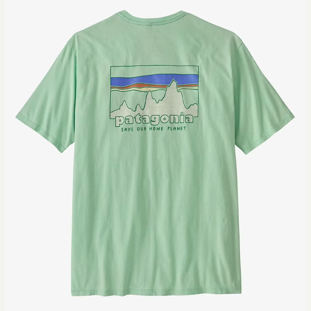 Patagonia  '73 Skyline Organic T-Shirt - Rinsed Green