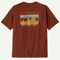 Patagonia 73 Skyline Organic T-Shirt Dried Vanilla