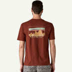 Patagonia 73 Skyline Organic T-Shirt Dried Vanilla