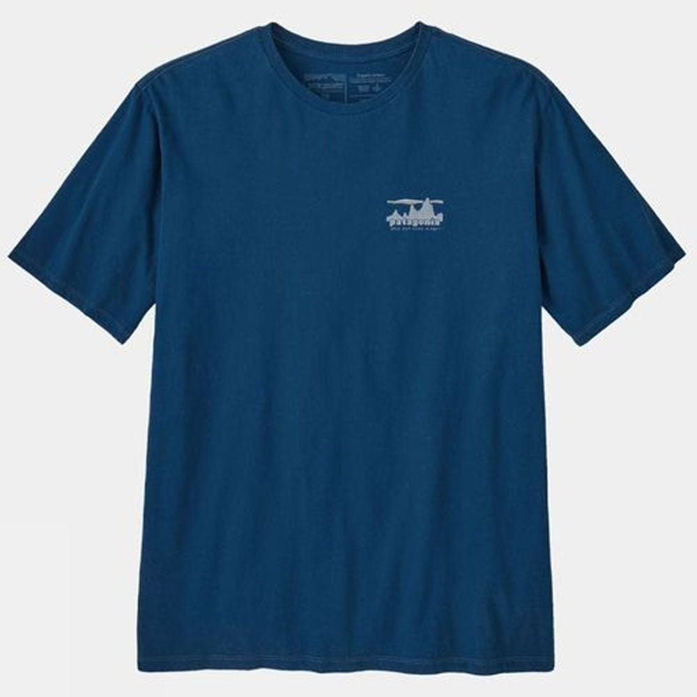 Patagonia 73 Skyline Organic T-Shirt New Navy