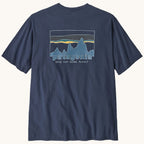 Patagonia 73 Skyline Organic T-Shirt New Navy