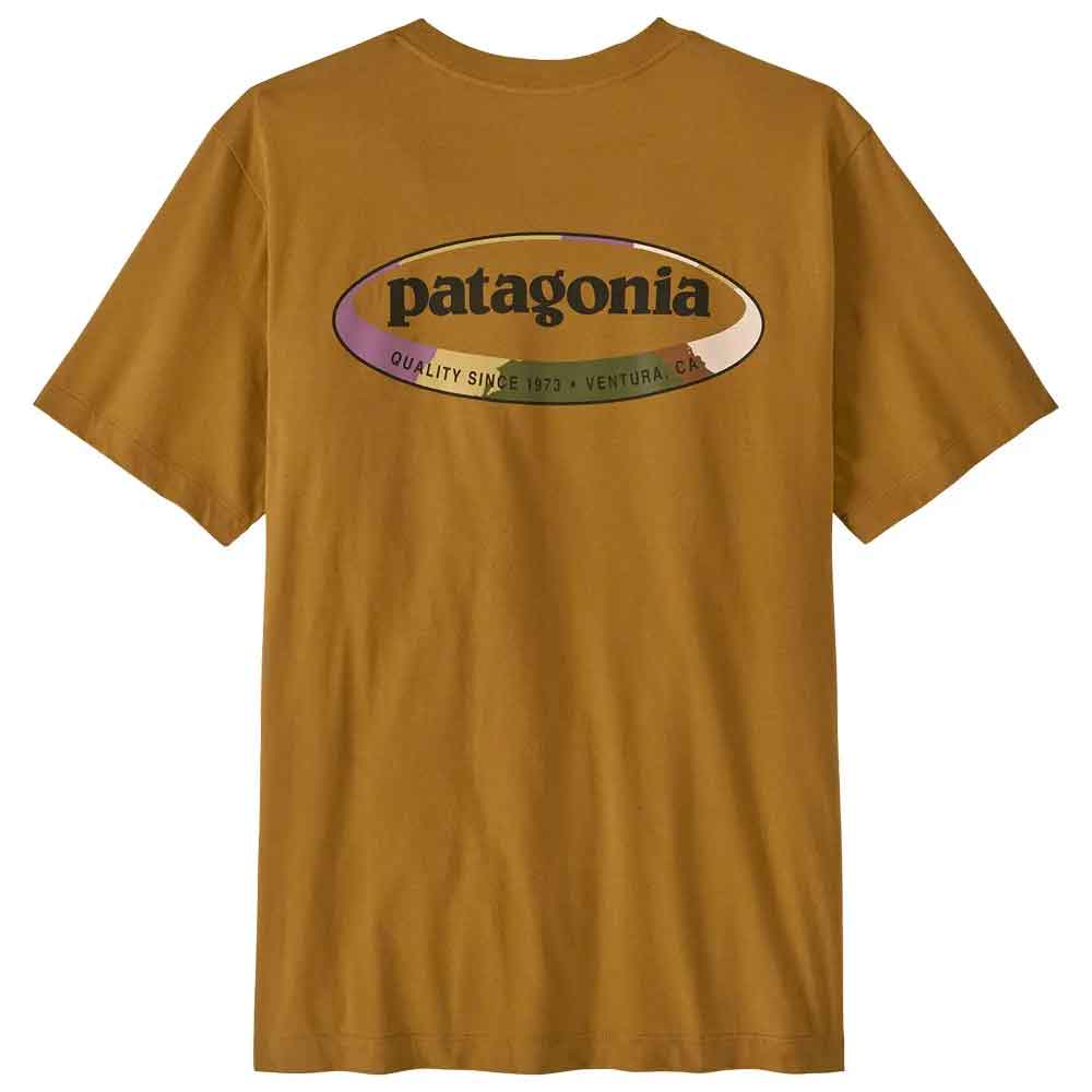 Patagonia 95 Oval Logo T-Shirt Bobcat Brown