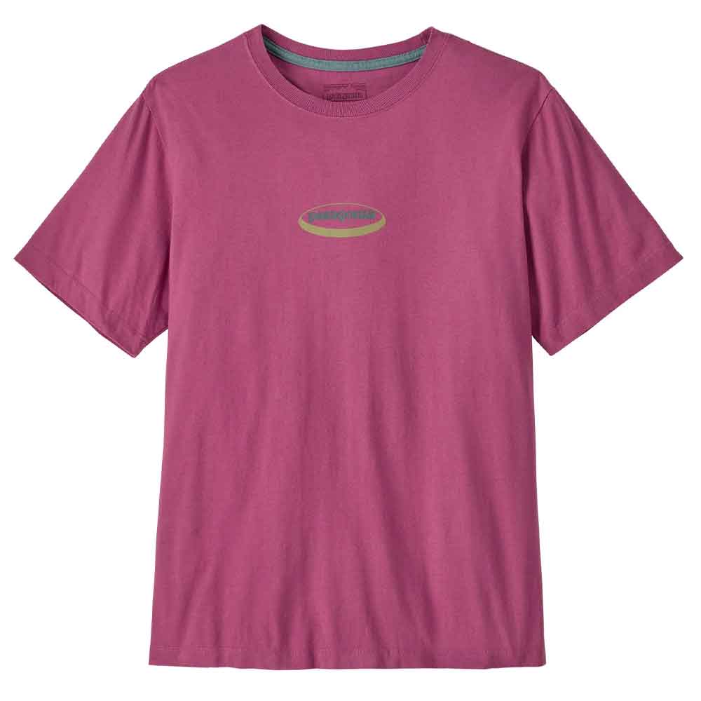 Patagonia 95 Oval Logo T-Shirt Faded Magenta