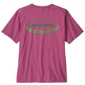 Patagonia 95 Oval Logo T-Shirt Faded Magenta