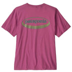Patagonia 95 Oval Logo T-Shirt Faded Magenta