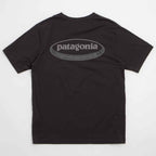 Patagonia 95 Oval Logo T Shirt Ink Black