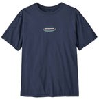 Patagonia 95 Oval Logo T-Shirt New Navy
