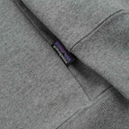 Patagonia 95 Oval Logo Uprisal Crew Sweatshirt Gravel Heather