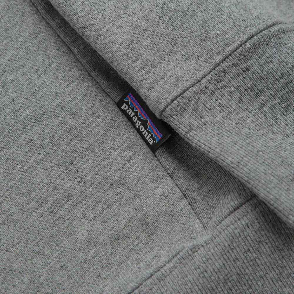 Patagonia 95 Oval Logo Uprisal Crew Sweatshirt Gravel Heather