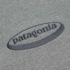 Patagonia 95 Oval Logo Uprisal Crew Sweatshirt Gravel Heather
