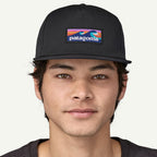 Patagonia Boardshort Label Funfarer Cap - Ink Black