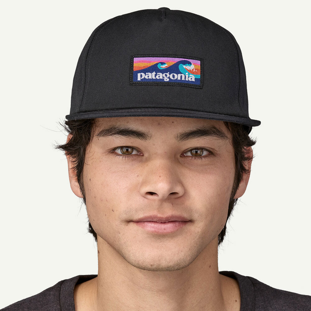 Patagonia Boardshort Label Funfarer Cap - Ink Black
