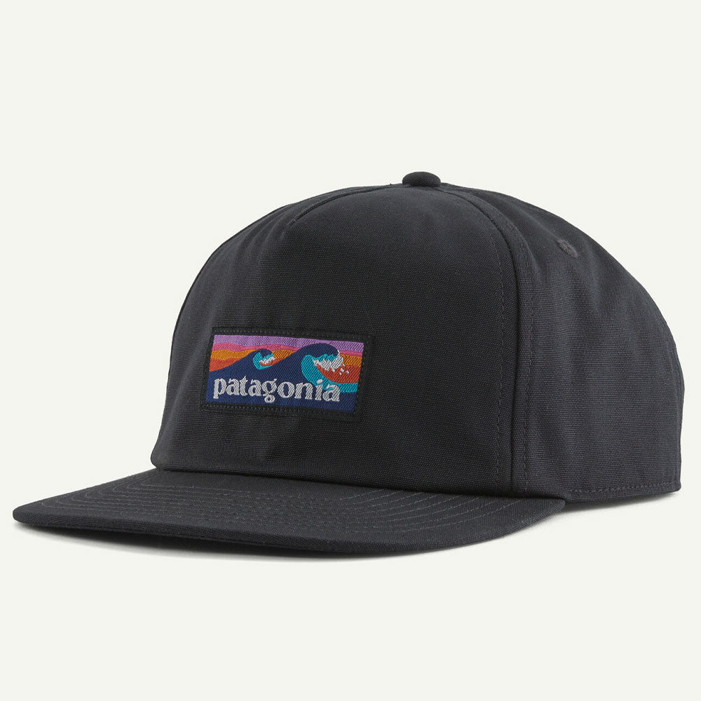 Patagonia Boardshort Label Funfarer Cap - Ink Black