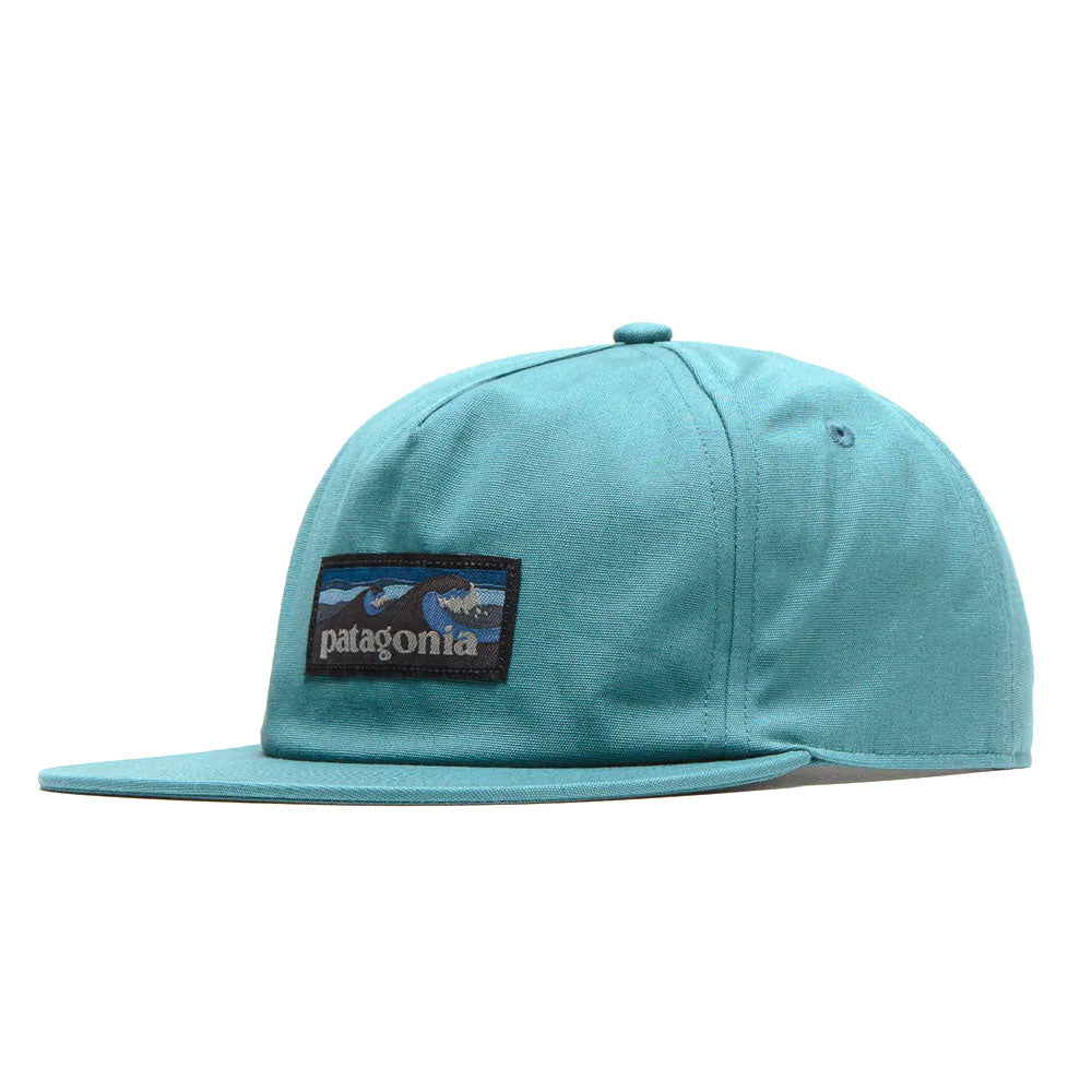 Patagonia Boardshort Label Funfarer Cap - Wetland Blue