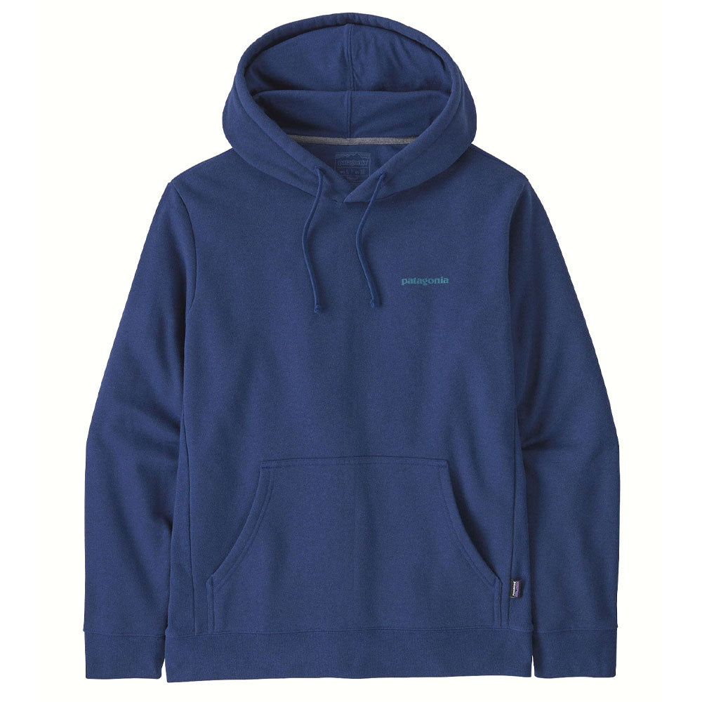 Patagonia Boardshort Logo Uprisal Hoody Clement Blue