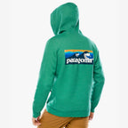 Patagonia Boardshort Logo Uprisal Hoody - Gather Green