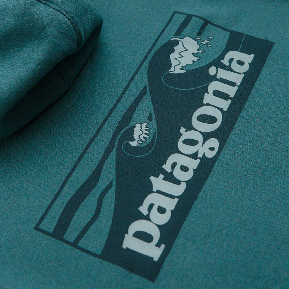 Patagonia Boardshort Logo Uprisal Hoody - Wetland Blue
