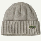 Patagonia Brodeo Beanie OG Legacy Label Crisp Grey