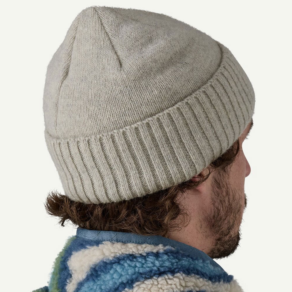 Patagonia Brodeo Beanie OG Legacy Label Crisp Grey