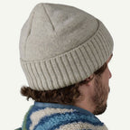Patagonia Brodeo Beanie OG Legacy Label Crisp Grey