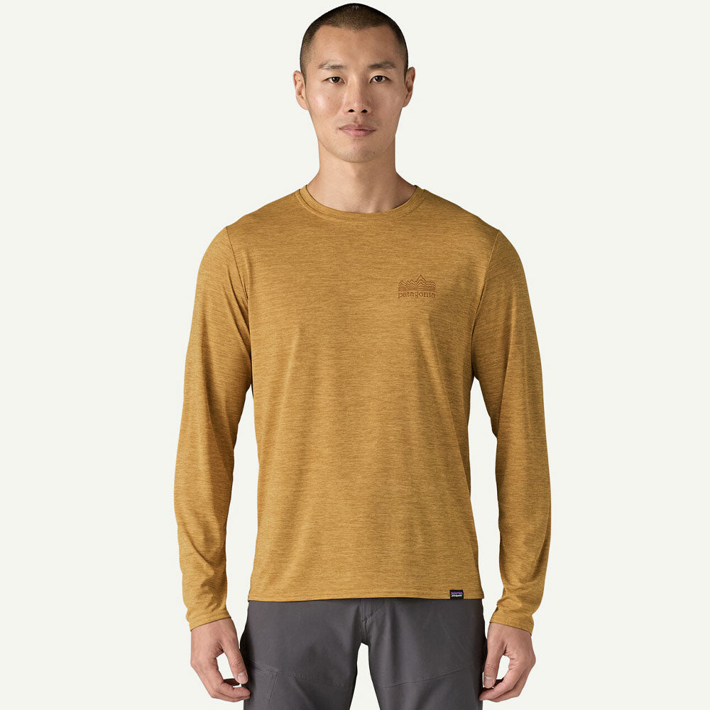Patagonia Cap Cool Daily Longsleeve Rash Vest Strataspire Tan