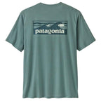 Patagonia Cap Cool Daily Shirt Boardshort Logo Blue Sage X-Dye