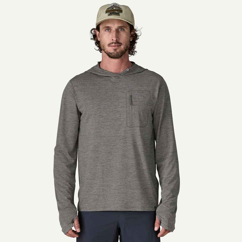 Patagonia Cap Cool Sun Hoody Noble Grey