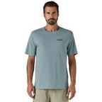Patagonia Casting Logo Responsibili Tee - Thermal Blue