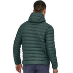 Patagonia Down Sweater Hoody Treeline Green