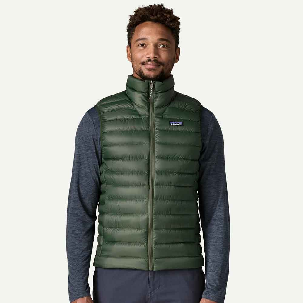 Patagonia Down Sweater Vest Treeline Green