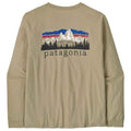 Patagonia Fitz Roy Foothills Longsleeve T Shirt Weathered Stone