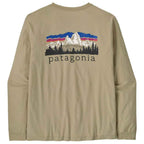 Patagonia Fitz Roy Foothills Longsleeve T Shirt Weathered Stone