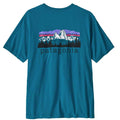 Patagonia Fitz Roy Foothills T Shirt Glacial Blue