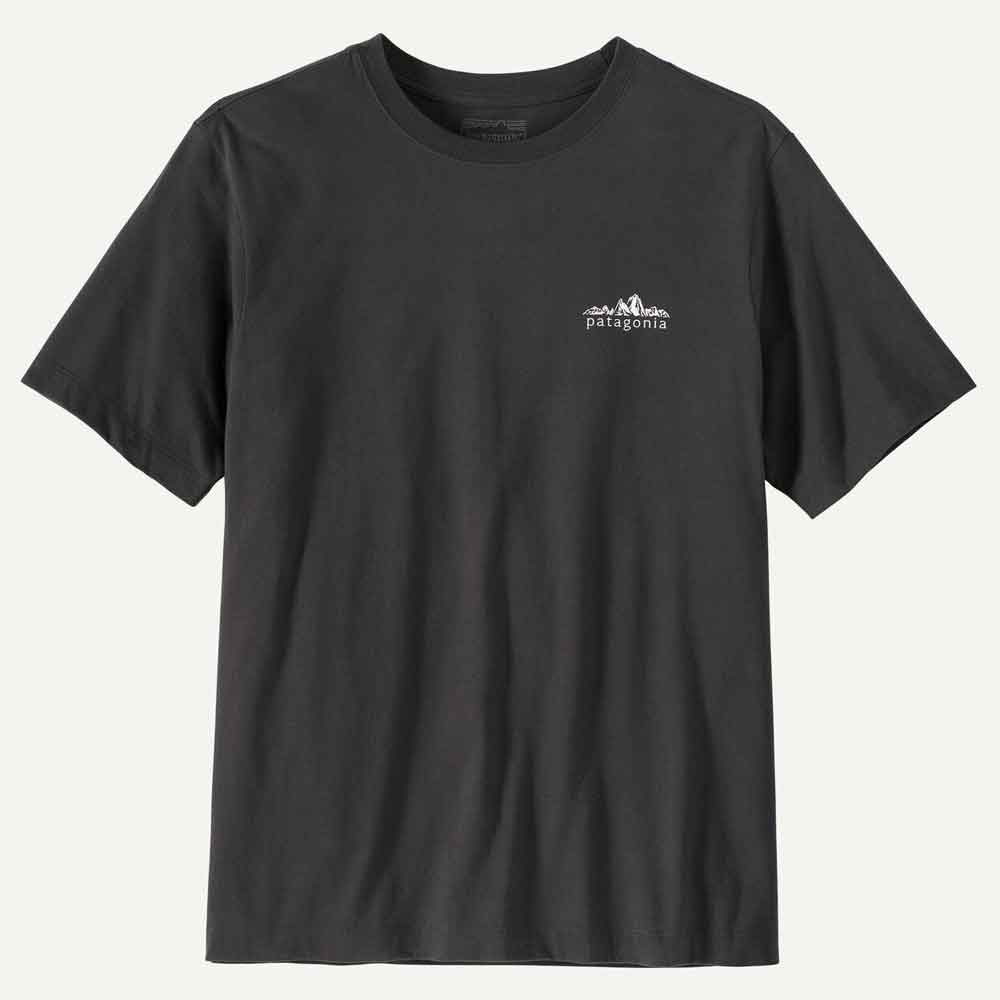 Patagonia Fitz Roy Foothills T Shirt Ink Black