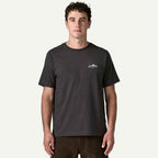 Patagonia Fitz Roy Foothills T Shirt Ink Black
