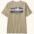 Patagonia Fitz Roy Foothills T Shirt Weathered Stone