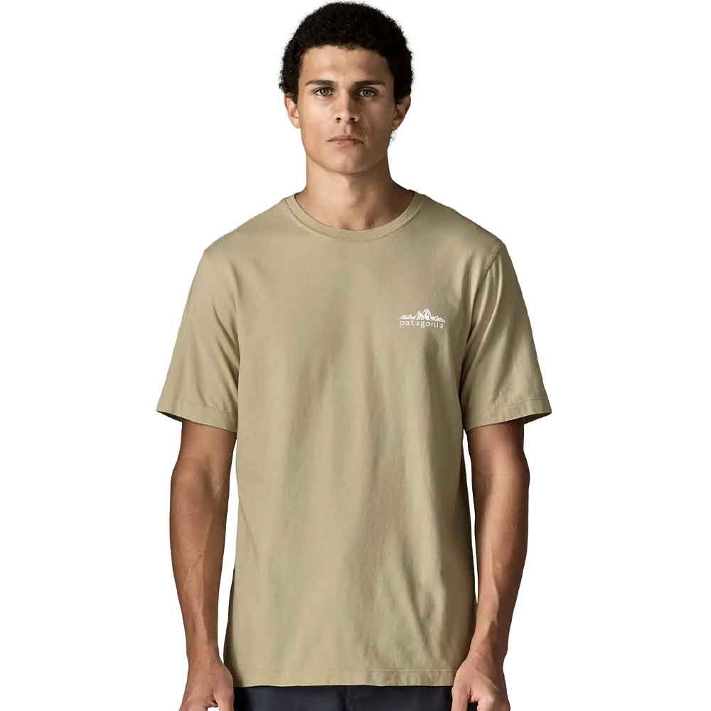 Patagonia Fitz Roy Foothills T Shirt Weathered Stone