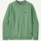 Patagonia Fitz Roy Icon Uprisal Crew Sweatshirt Ellwood Green