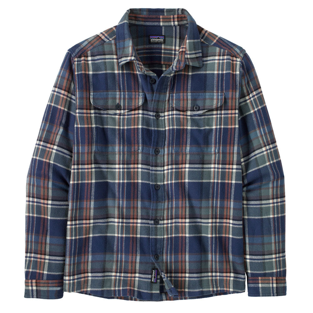 Patagonia Fjord Flannel Shirt - Adventurer New Navy