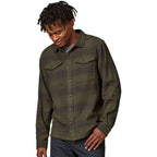 Patagonia Fjord Flannel Shirt Cascade Basin Green