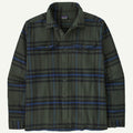 Patagonia Fjord Flannel Shirt Catch Old Growth Green
