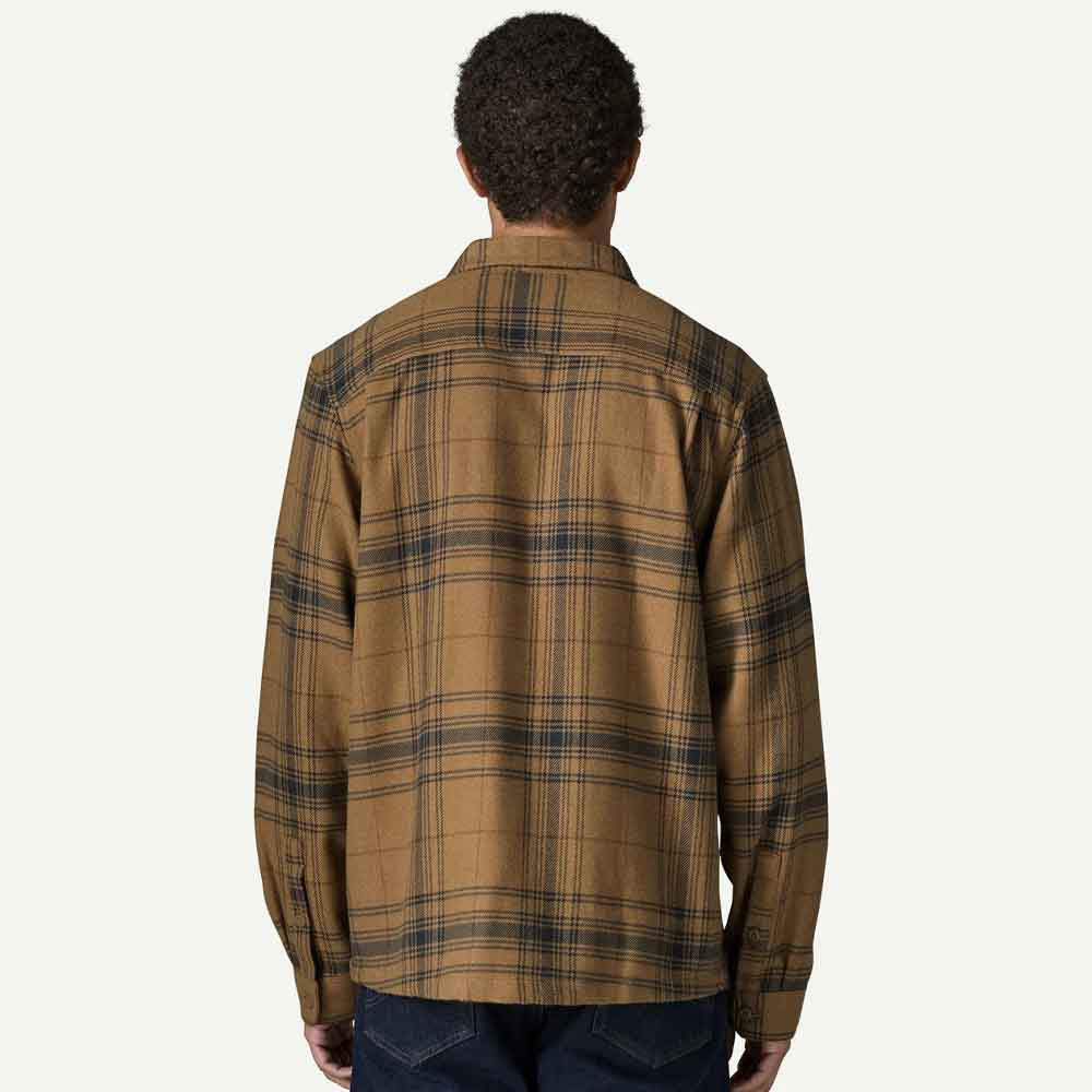 Patagonia Fjord Flannel Shirt Dissolve Slab Khaki