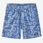 Patagonia Funhoggers Shorts - Channel Islands: Vessel Blue