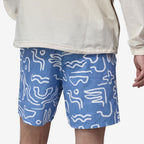 Patagonia Funhoggers Shorts - Channel Islands: Vessel Blue