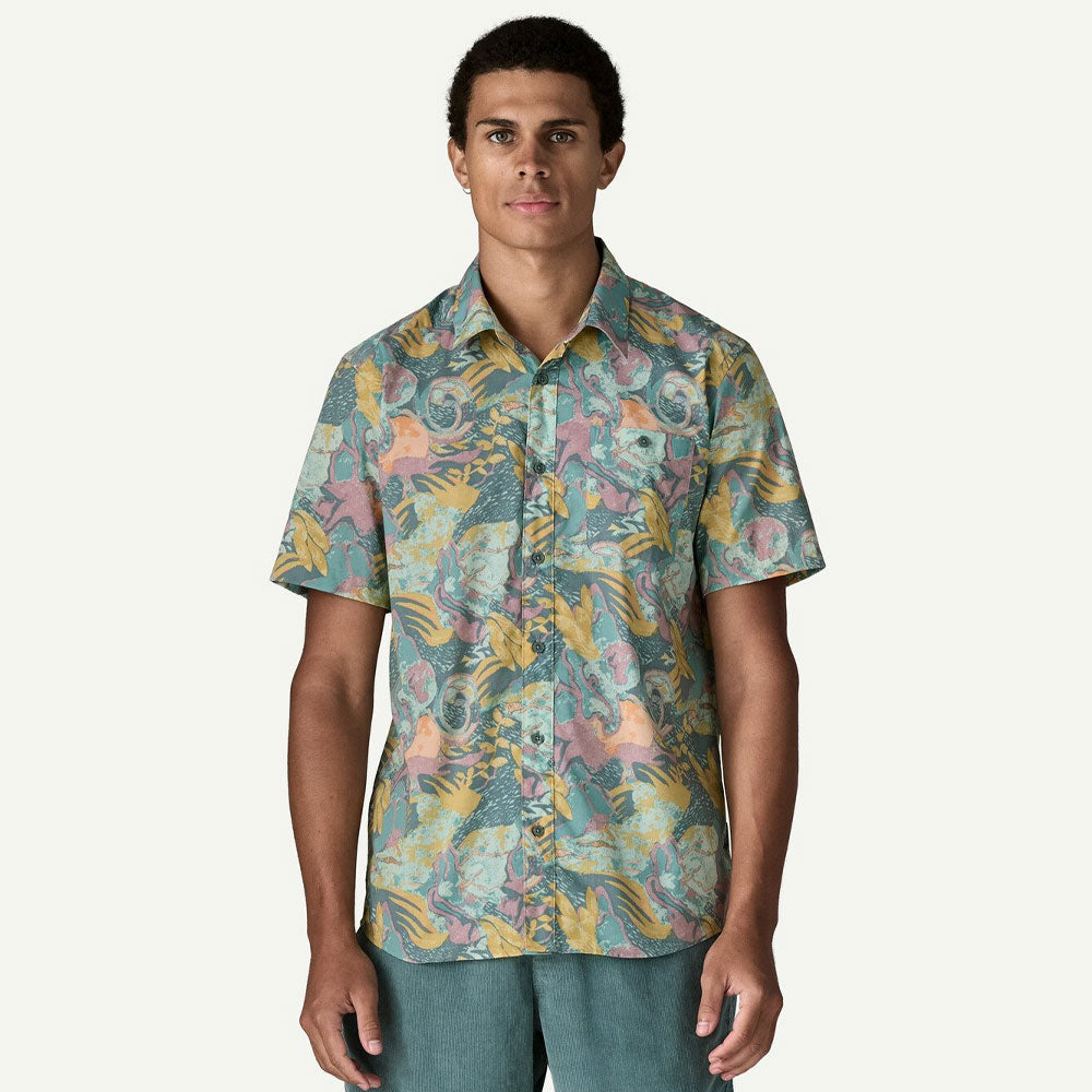 Patagonia Go To Shirt Blue Sage
